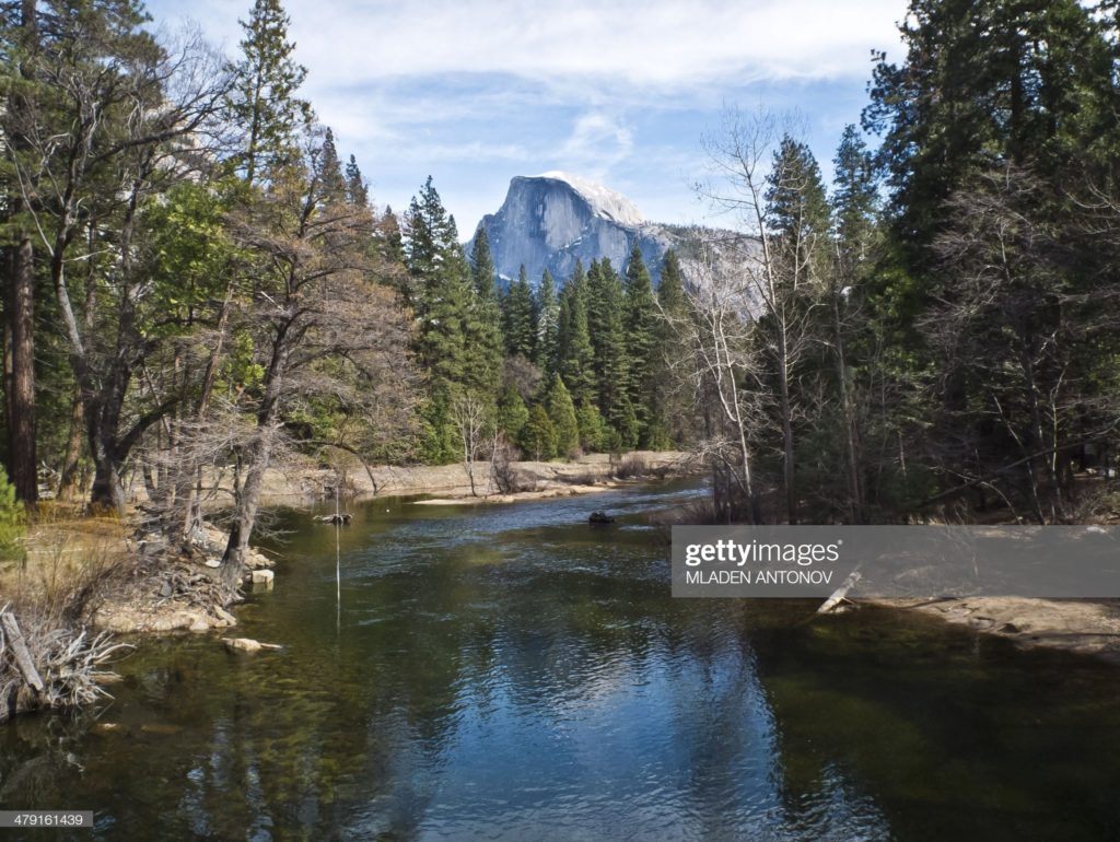 Yosemite National Park, California, Saturday, 8 March 2014. (Photographer Mladen Antonov / AFP via Getty Images.)